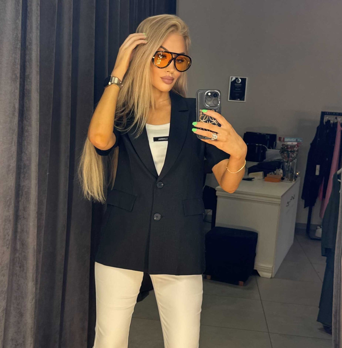 Image11 of Short Sleeve Blazer from EME Boutique