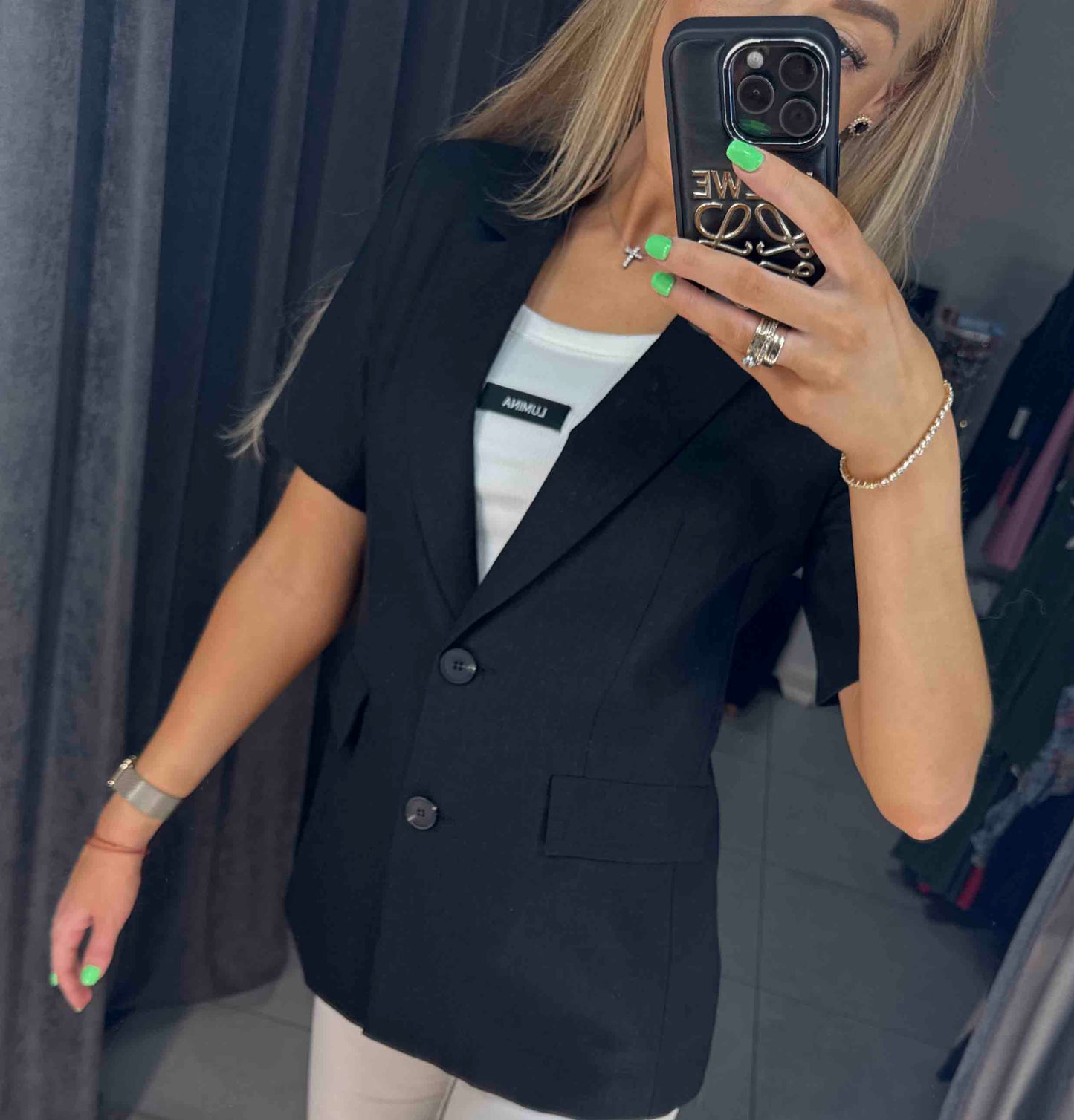Image12 of Short Sleeve Blazer from EME Boutique