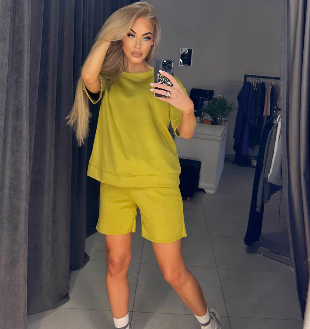 Image12 of Summer Two-Pieces Suit Olive from EME Boutique