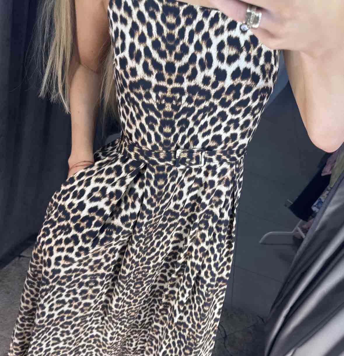 Image1 of Leopard Print Dress from EME Boutique