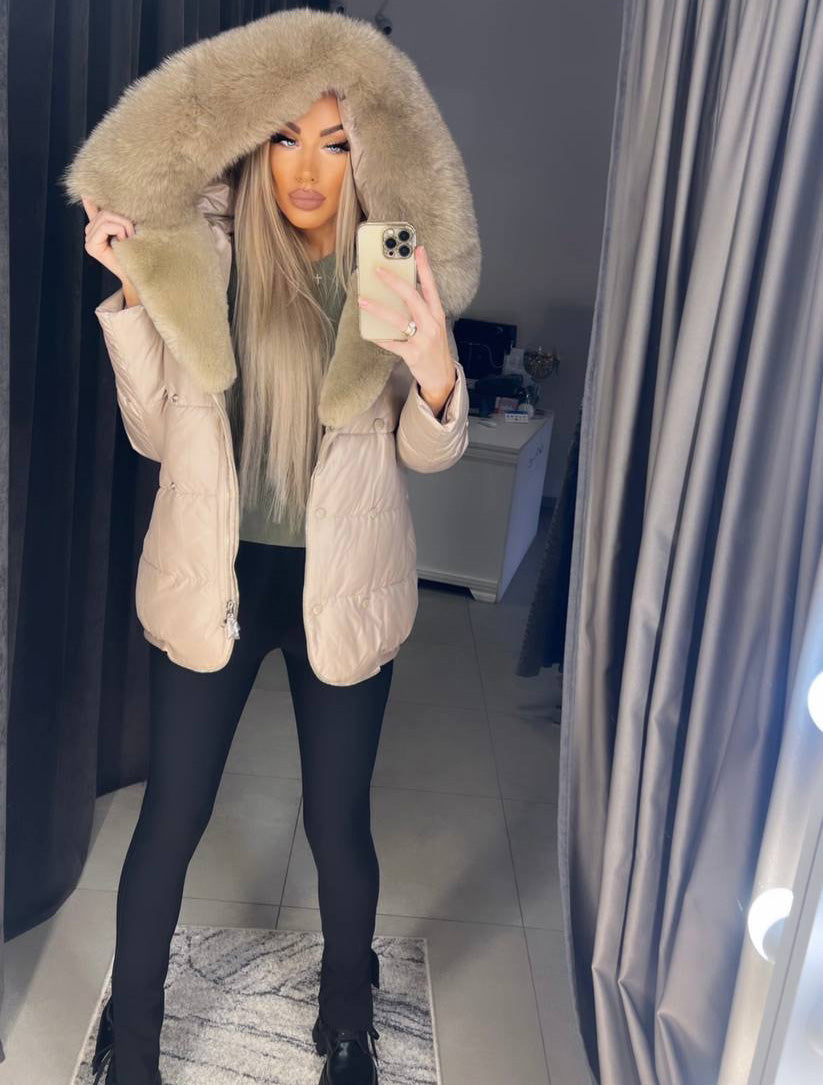 Image1 of Fancy Winter Jacket Creamy from EME boutique