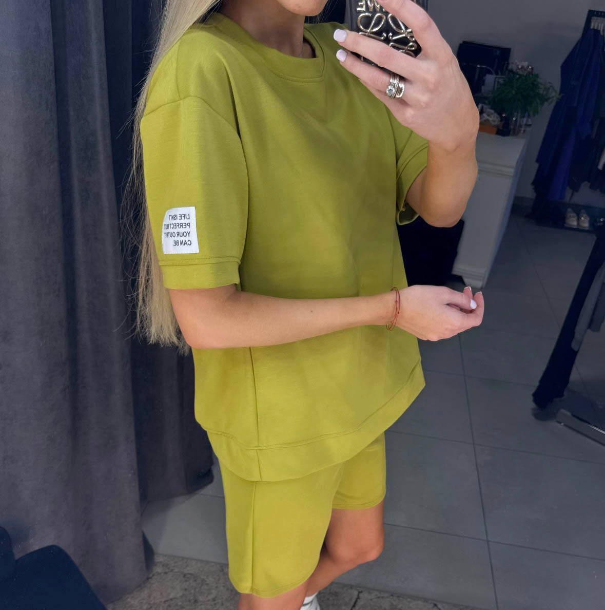 Image1 of Summer Two-Pieces Suit Olive from EME Boutique