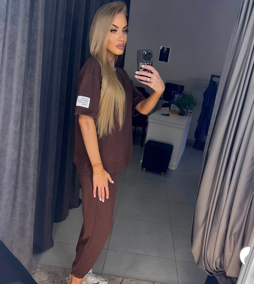 Image20 of Elegant Casual Suit Brown from EME Boutique