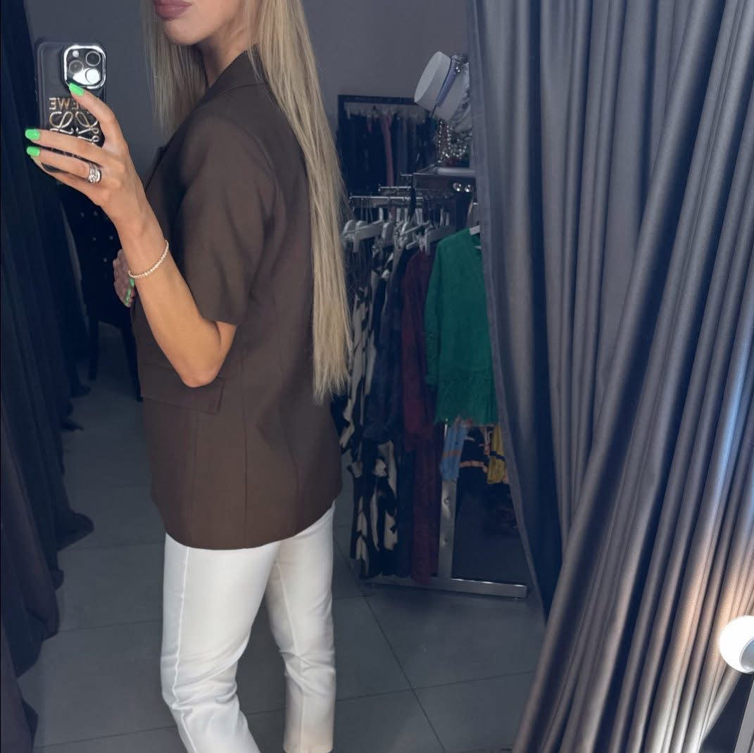 Image4 of Short Sleeve Blazer from EME Boutique