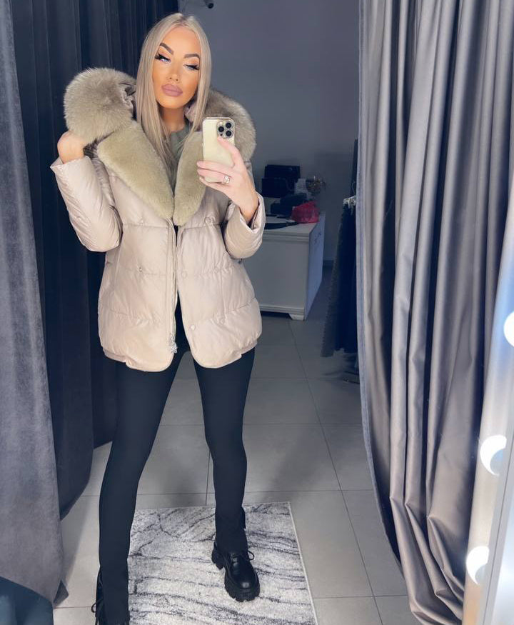 Image5 of Fancy Winter Jacket Creamy from EME boutique