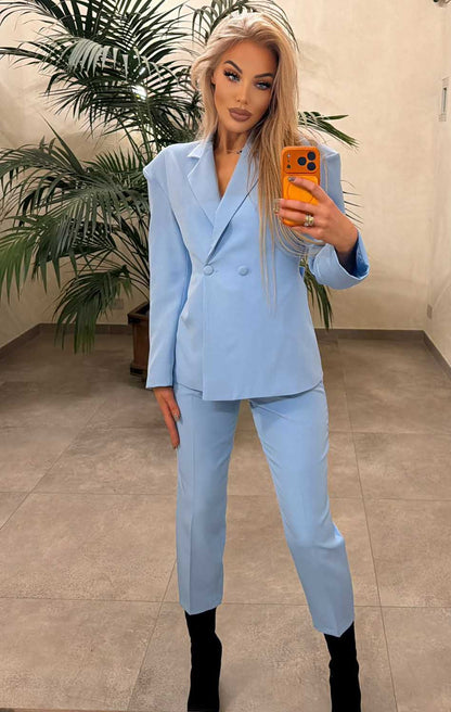 Image19 of Classic Two Piece Suit Blue from EME Boutique