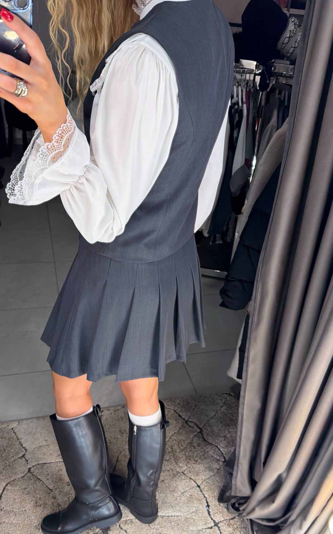 Image1 Elegant Two-Piece Set with Skirt Shorts from EME Boutique