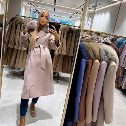 Image1 of Cashmere Wool Coat from EME boutique