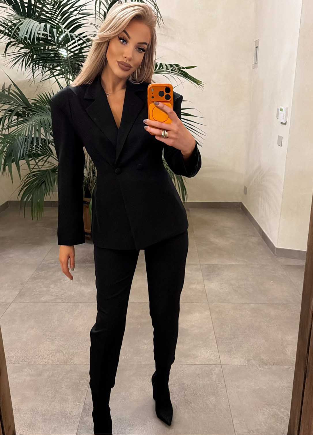 Image1 of Classic Two Piece Suit Black from EME Boutique