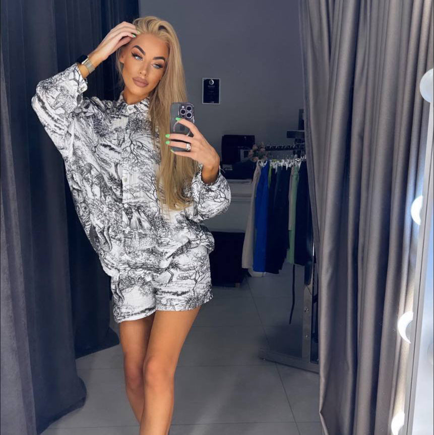 Cotton Two-Piece Set