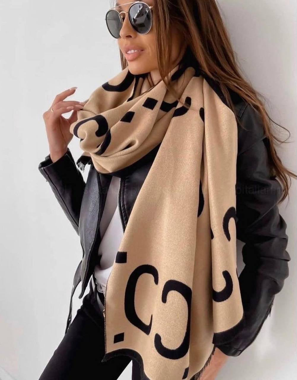 Image1 of Double-sided Scarf from EME boutique