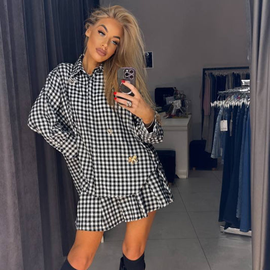Image1 of Plaid Skirt from EME boutique