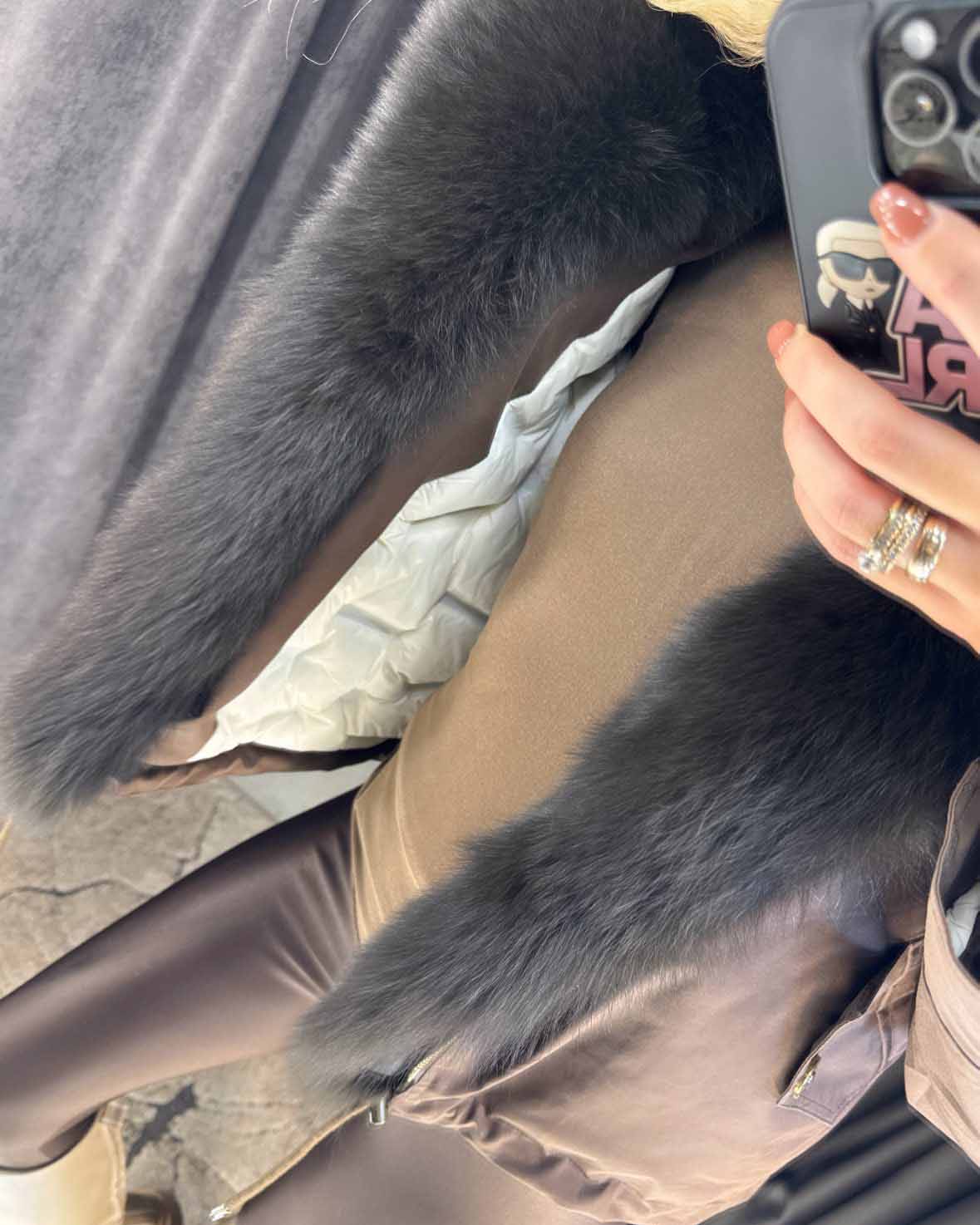 Image1 of Winter Parka with Massive Fur from EME Boutique