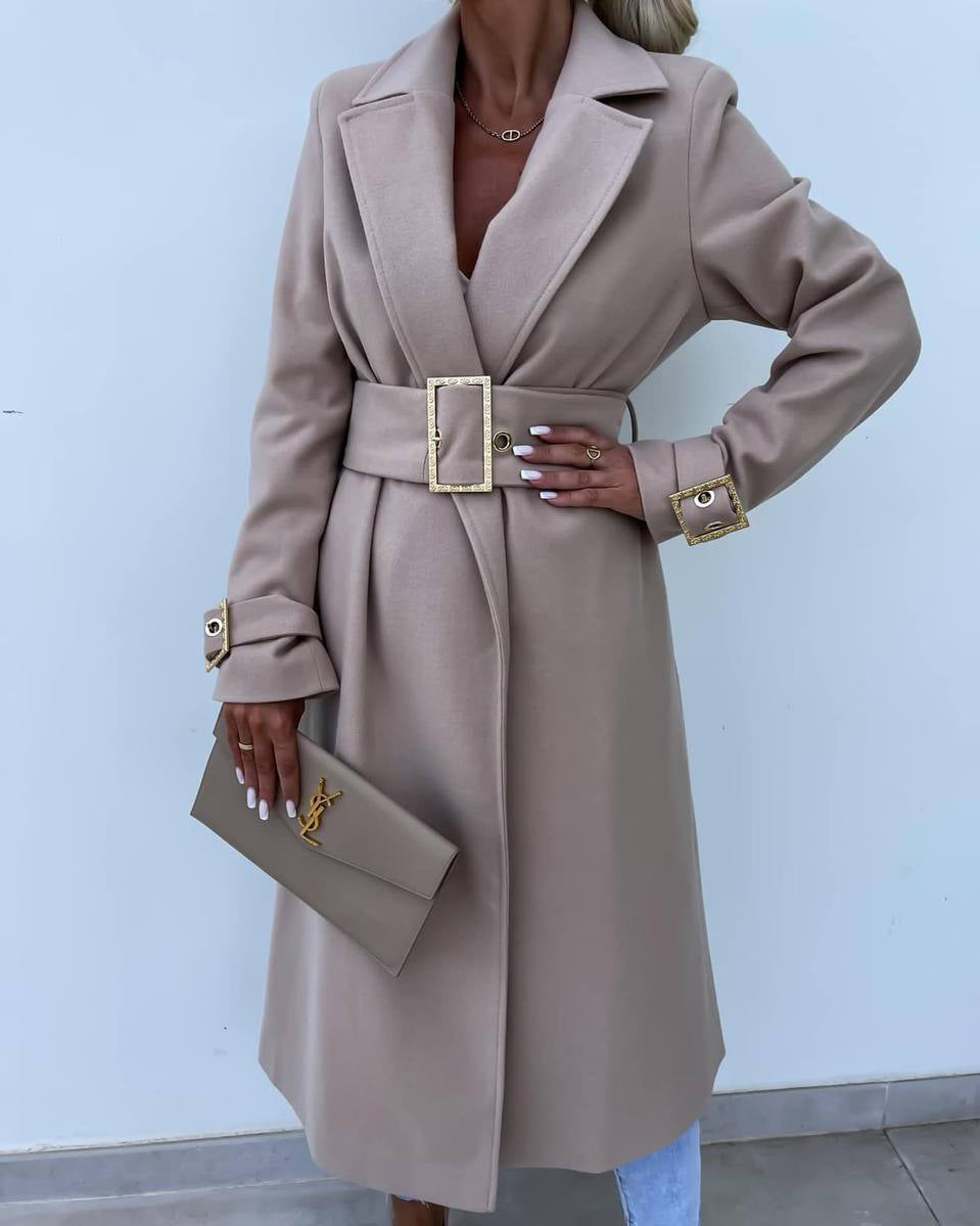 Image1 of Lightly Camel Coat from EME boutique