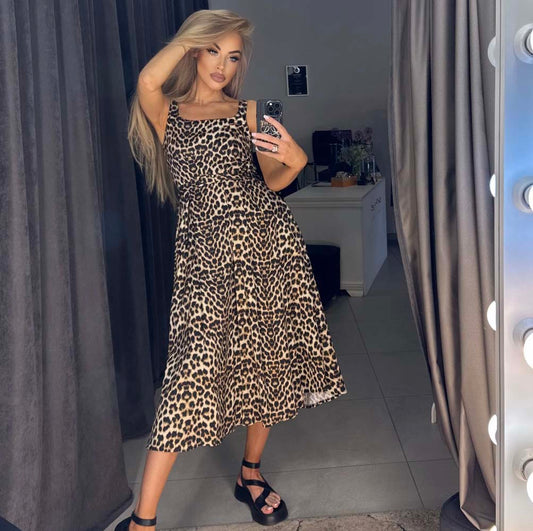 Image2 of Leopard Print Dress from EME Boutique