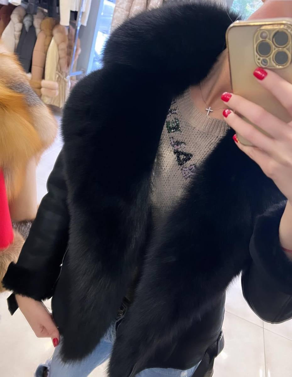 Image2 of Suede Leather Winter Jacket from EME boutique