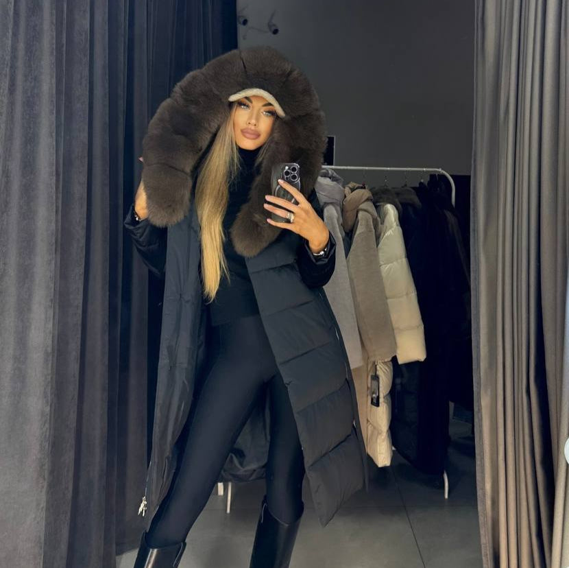 Image2 of Winter Jacket with Natural fur from EME boutique