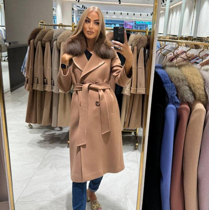 Image3 of Camel Cashmere Coat from EME boutique