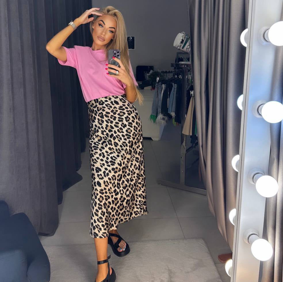 Leopard Skirt
