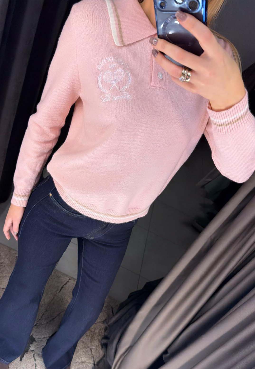 Image3 of Minimalist Polo Sweater from EME Boutique