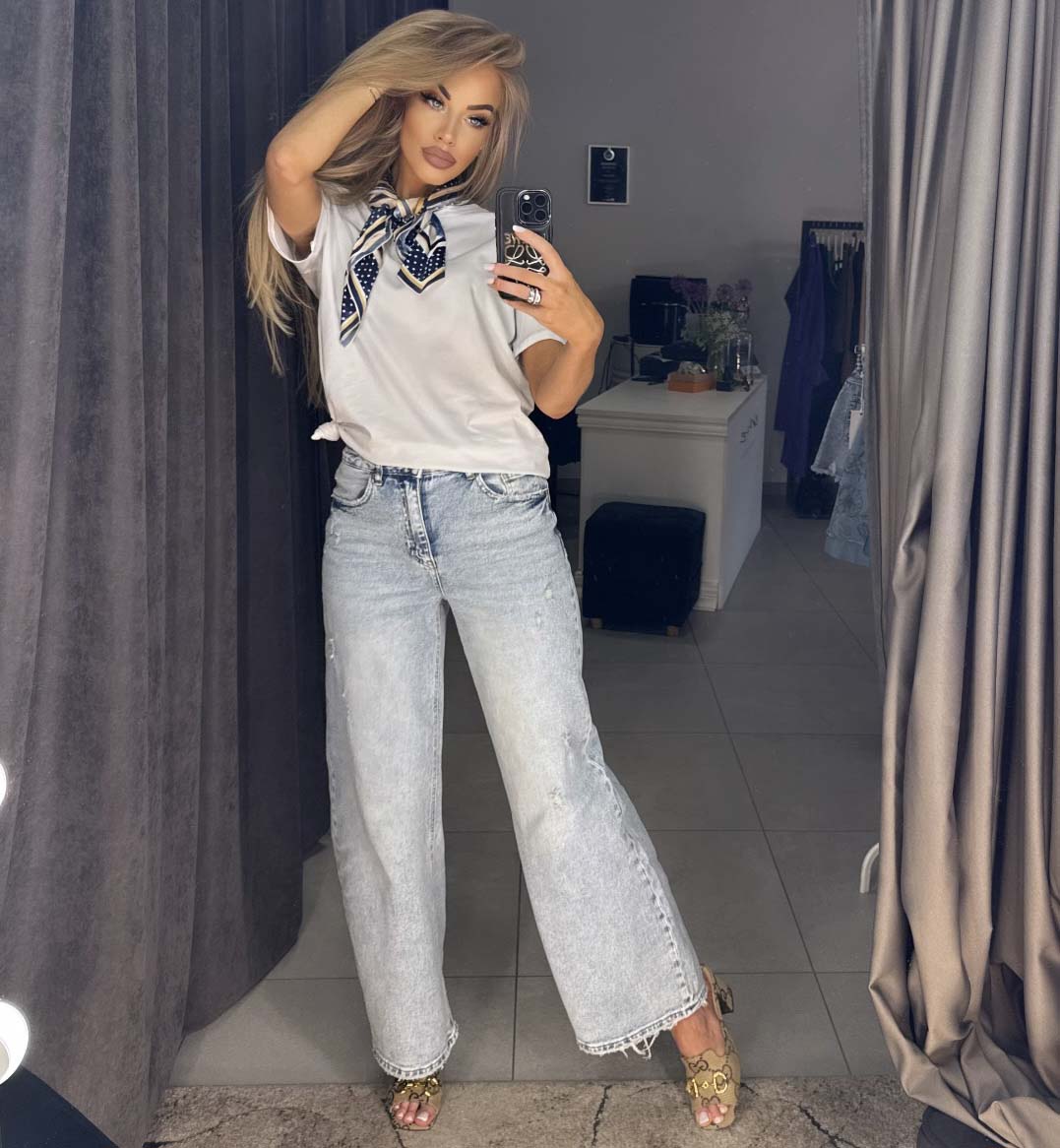 Image3 of Straight-Cut Jeans from EME Boutique