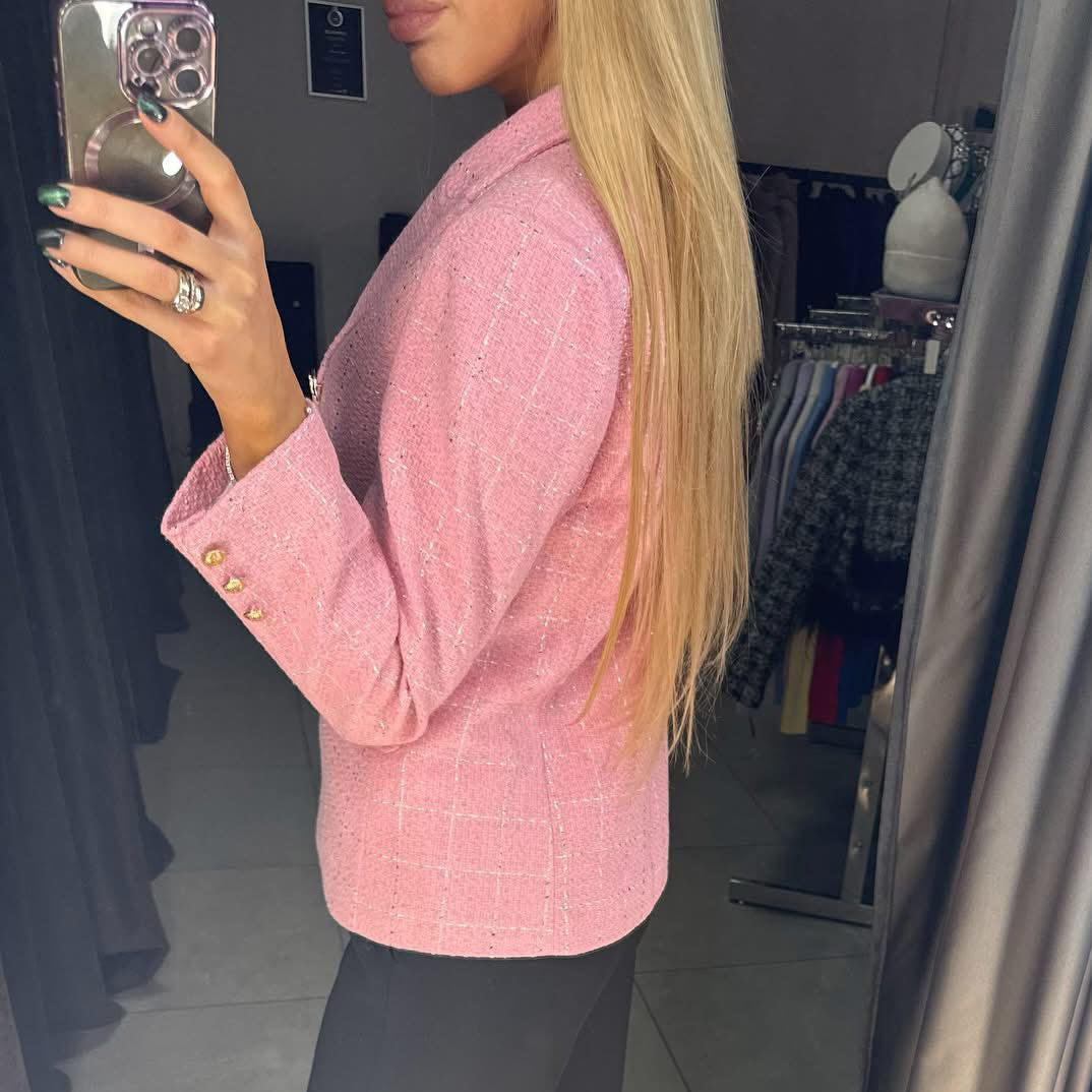 Image3 of Tweed jacket with gold buttons from EME Boutique