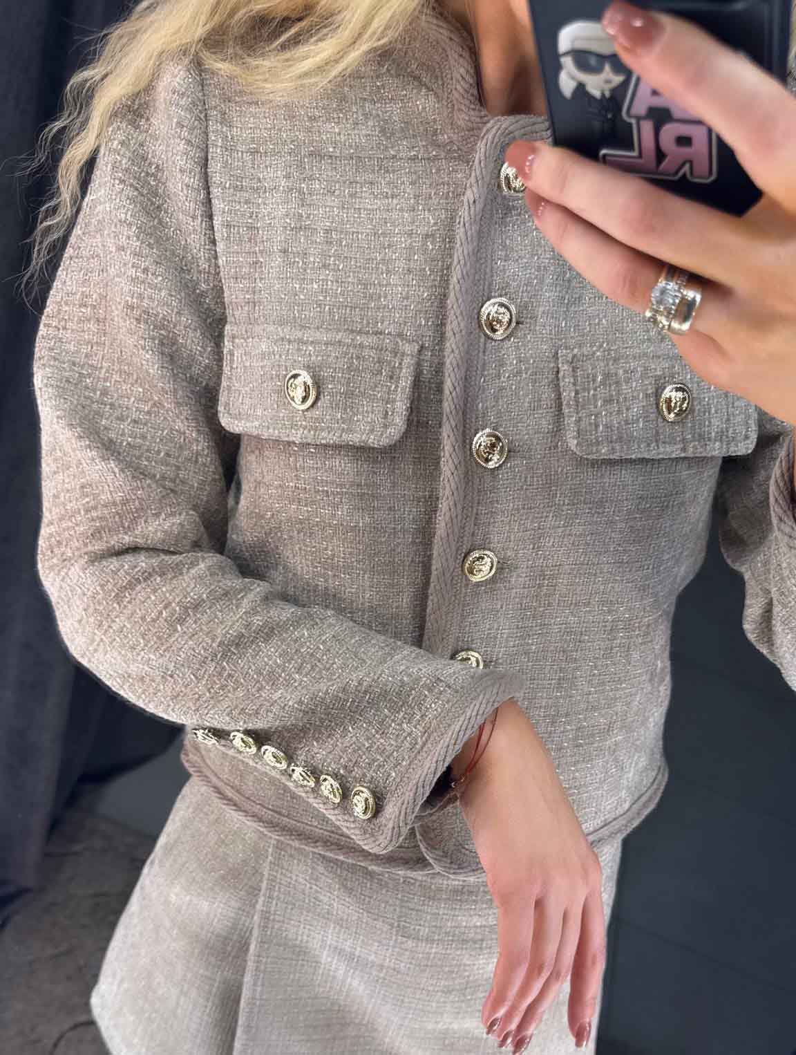 Image3 of Two-Piece Militaristic Style Suit from EME Boutique