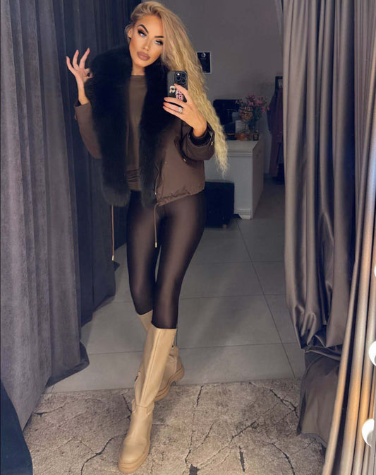 Image3 of Winter Parka with Massive Fur from EME Boutique