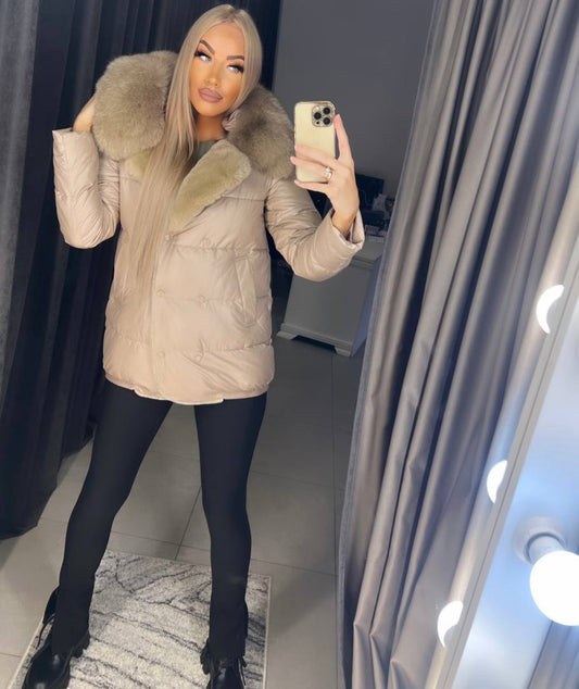Image3 of Fancy Winter Jacket Creamy from EME boutique