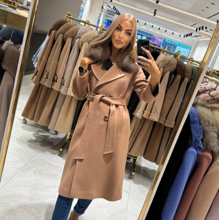 Image4 of Camel Cashmere Coat from EME boutique