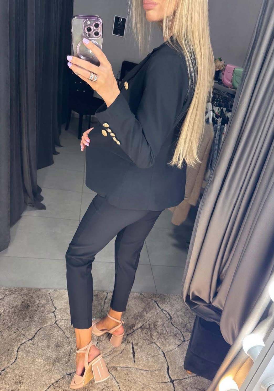 Image4 of Classic Two-Piece Suit with Gold Details from EME Boutique