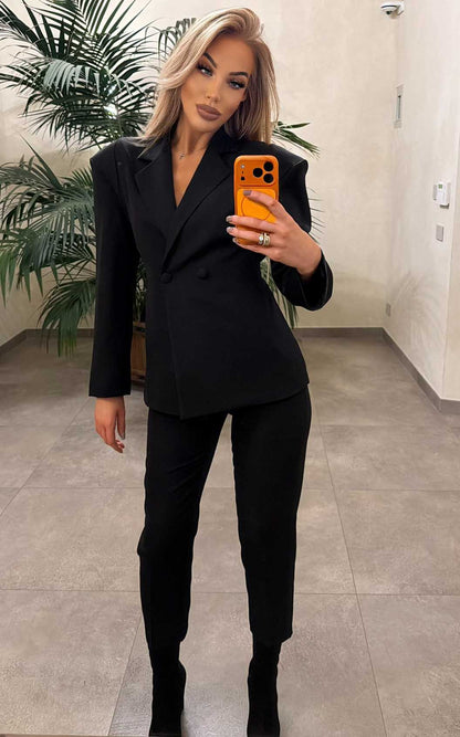 Image4 of Classic Two Piece Suit Black from EME Boutique