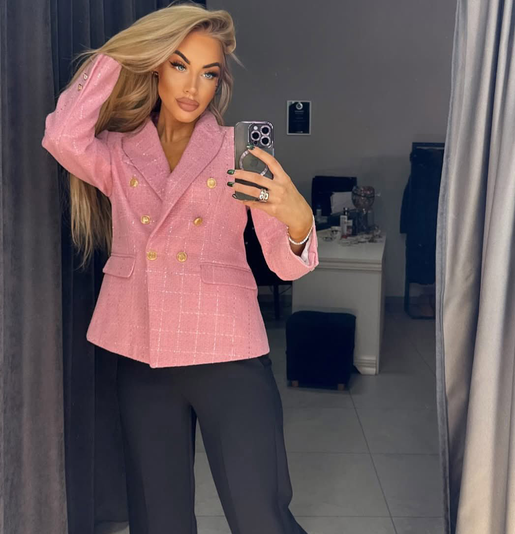 Image4 of Tweed jacket with gold buttons from EME Boutique