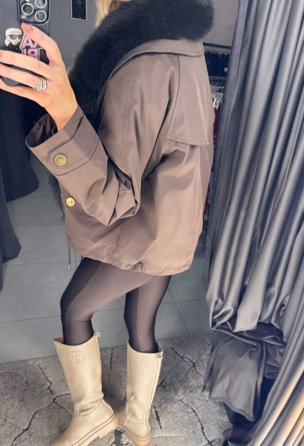 Image4 of Winter Parka with Massive Fur from EME Boutique