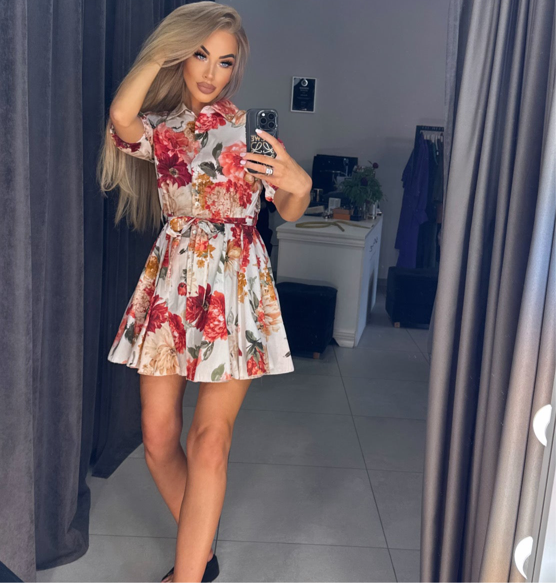 Image4 of Floral Mini Dress from EME Boutique