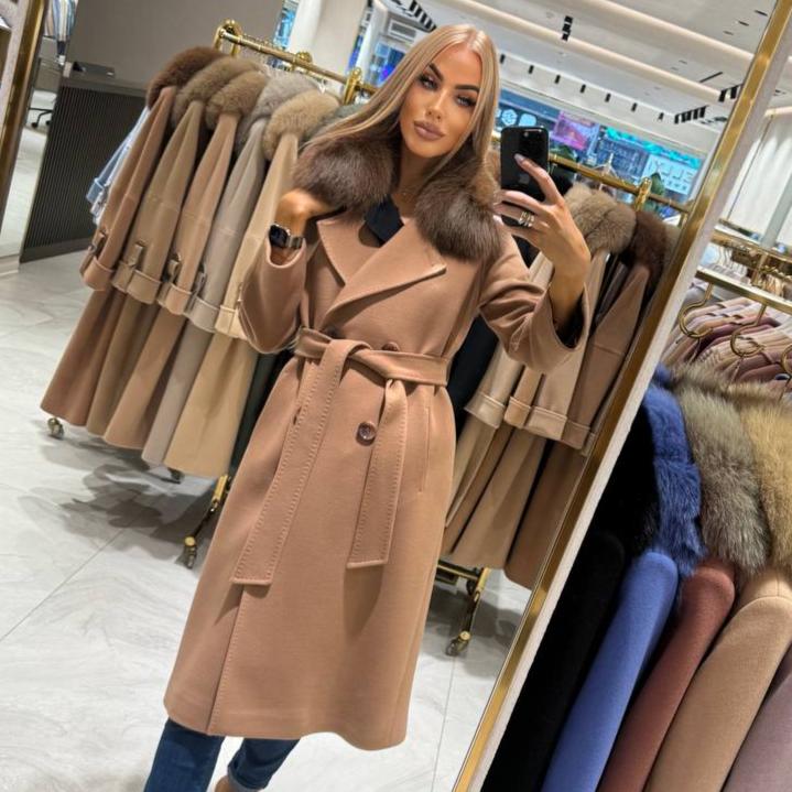 Image5 of Camel Cashmere Coat from EME boutique