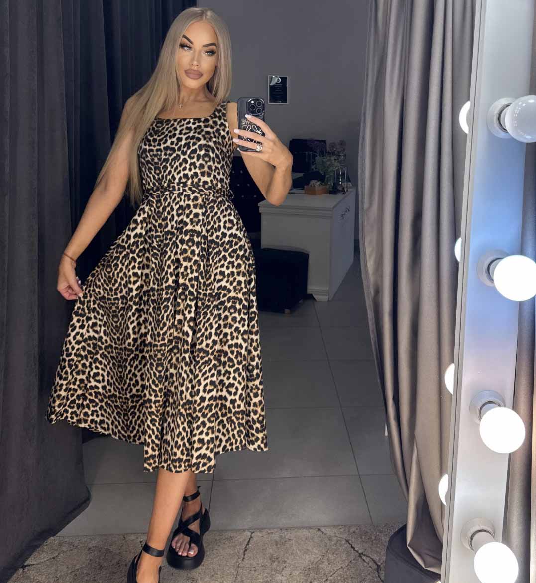 Image5 of Leopard Print Dress from EME Boutique