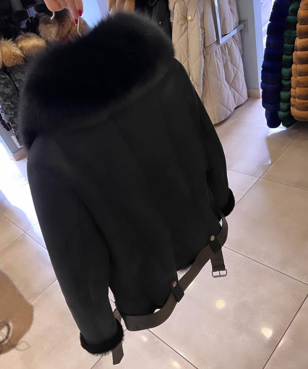 Image5 of Suede Leather Winter Jacket from EME boutique