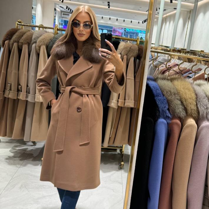 Image6 of Camel Cashmere Coat from EME boutique