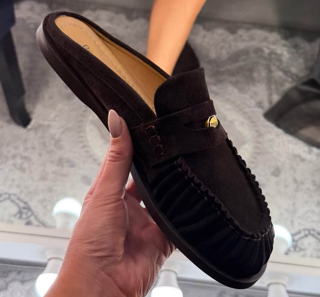 Image6 of Genuine Leather Slip-On Shoes from EME Boutique