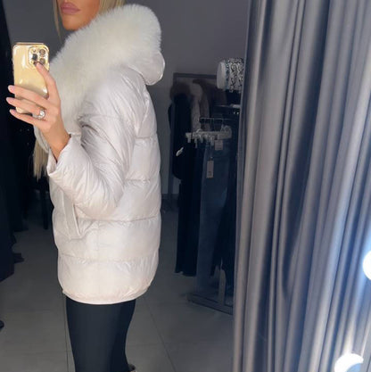 Image6 of Fancy Winter Jacket White from EME boutique