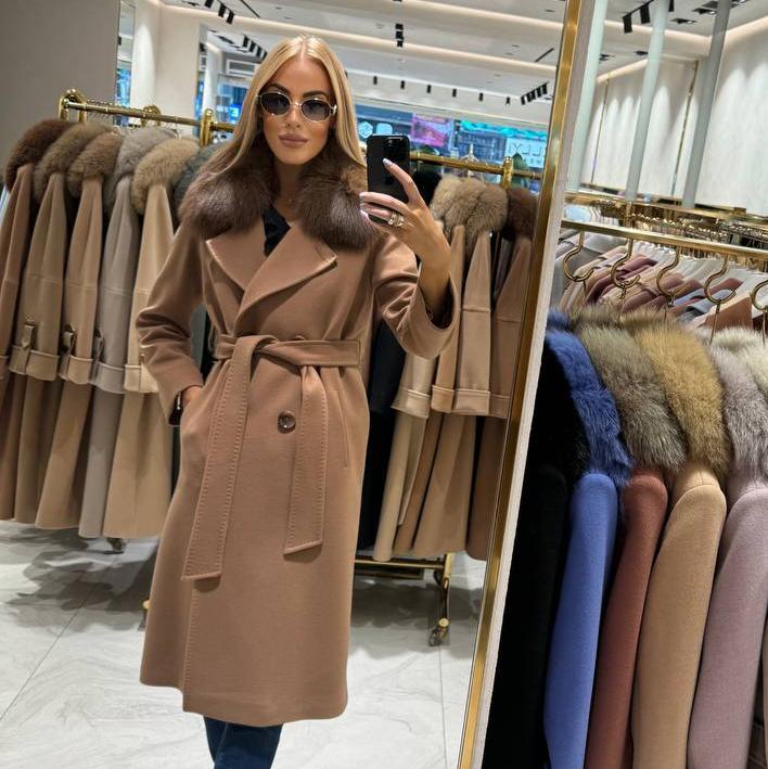 Image7 of Camel Cashmere Coat from EME boutique