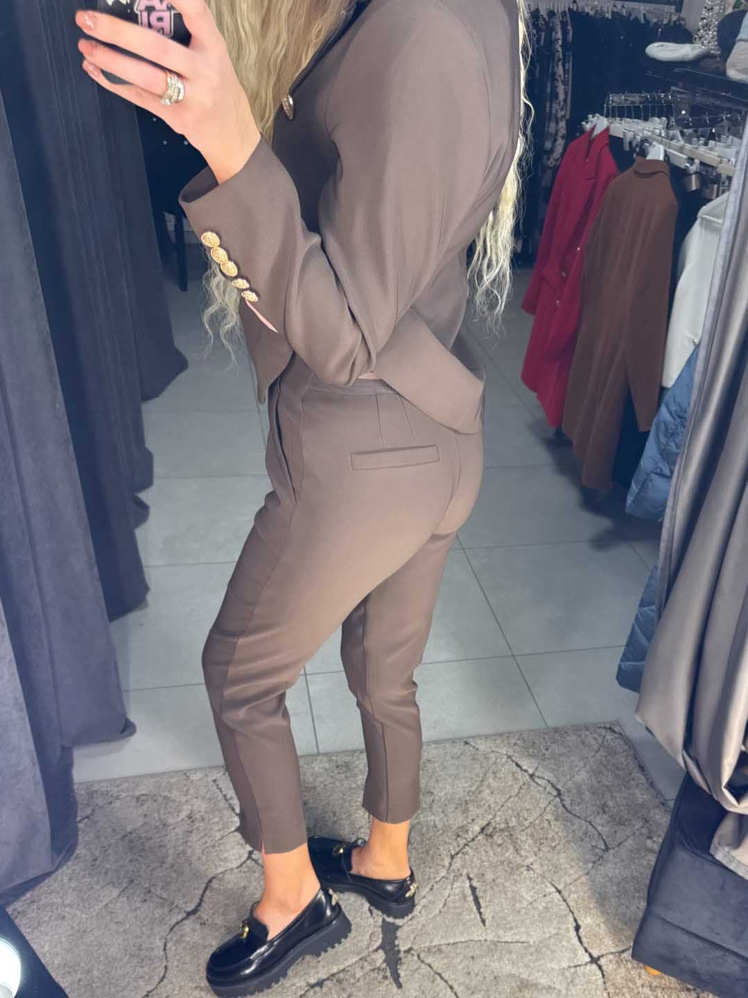 Image7 of Classic Two-Piece Suit with Gold Details from EME Boutique