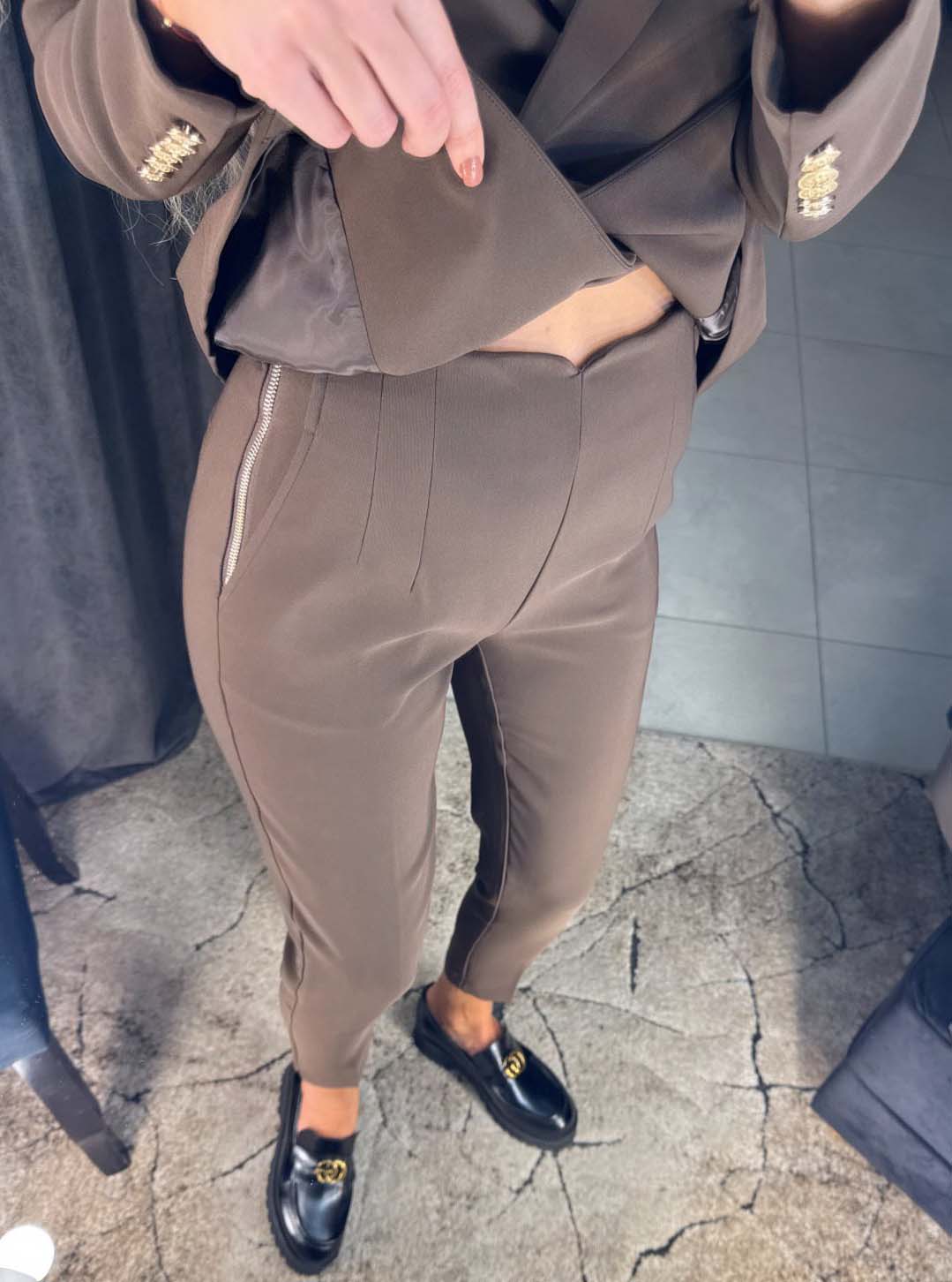 Image8 of Classic Two-Piece Suit with Gold Details from EME Boutique