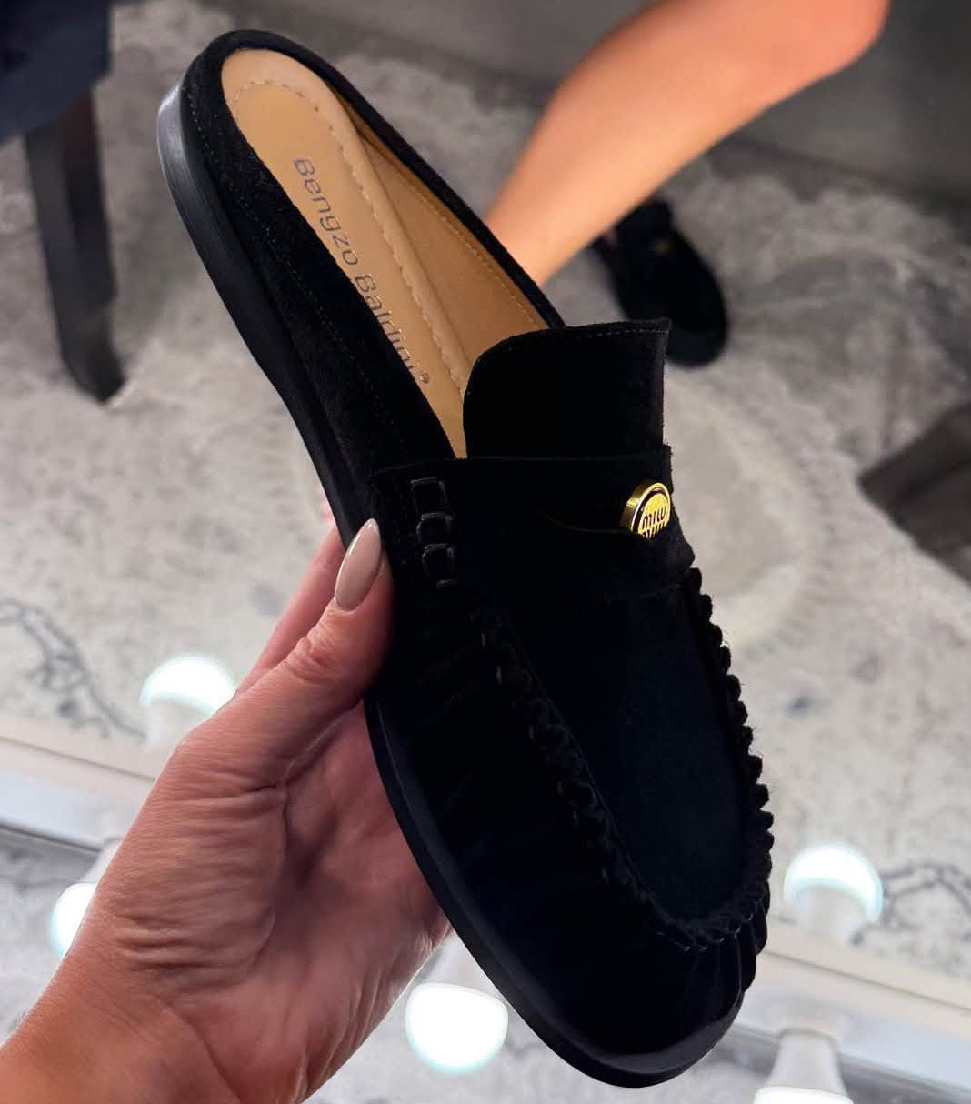 Image8 of Genuine Leather Slip-On Shoes from EME Boutique