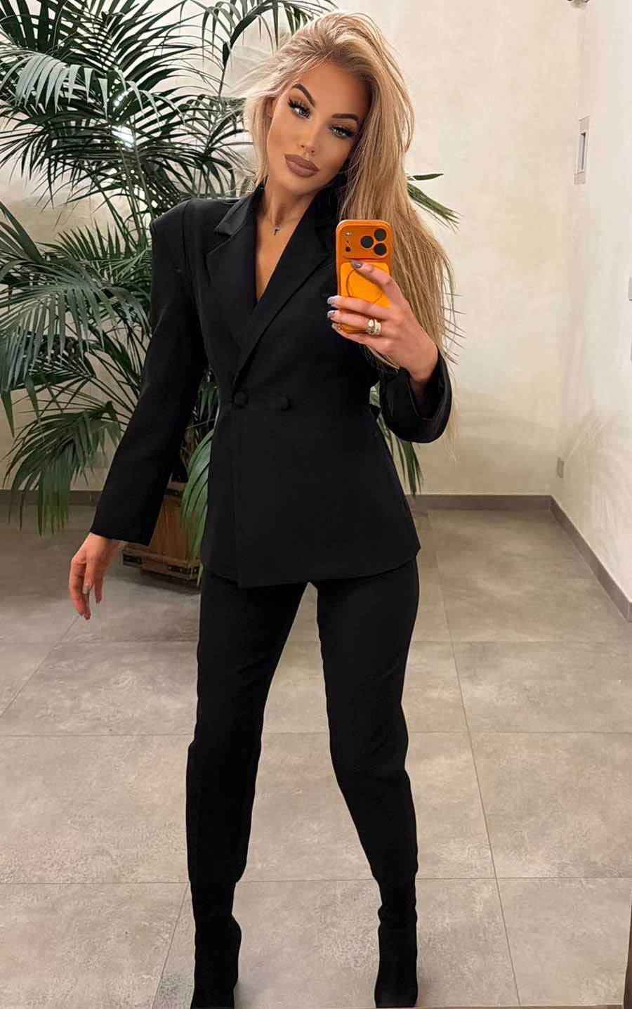 Image9 of Classic Two Piece Suit Black from EME Boutique