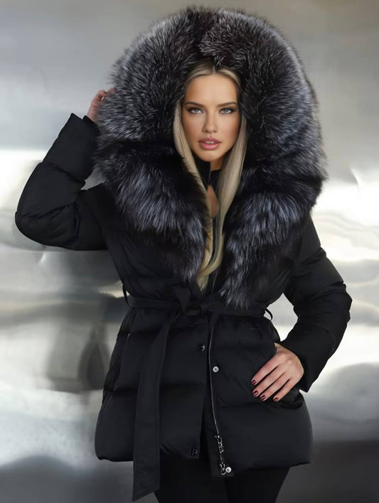 Photo1 of Winter Jacket with Natural Fox Fur from EME boutique