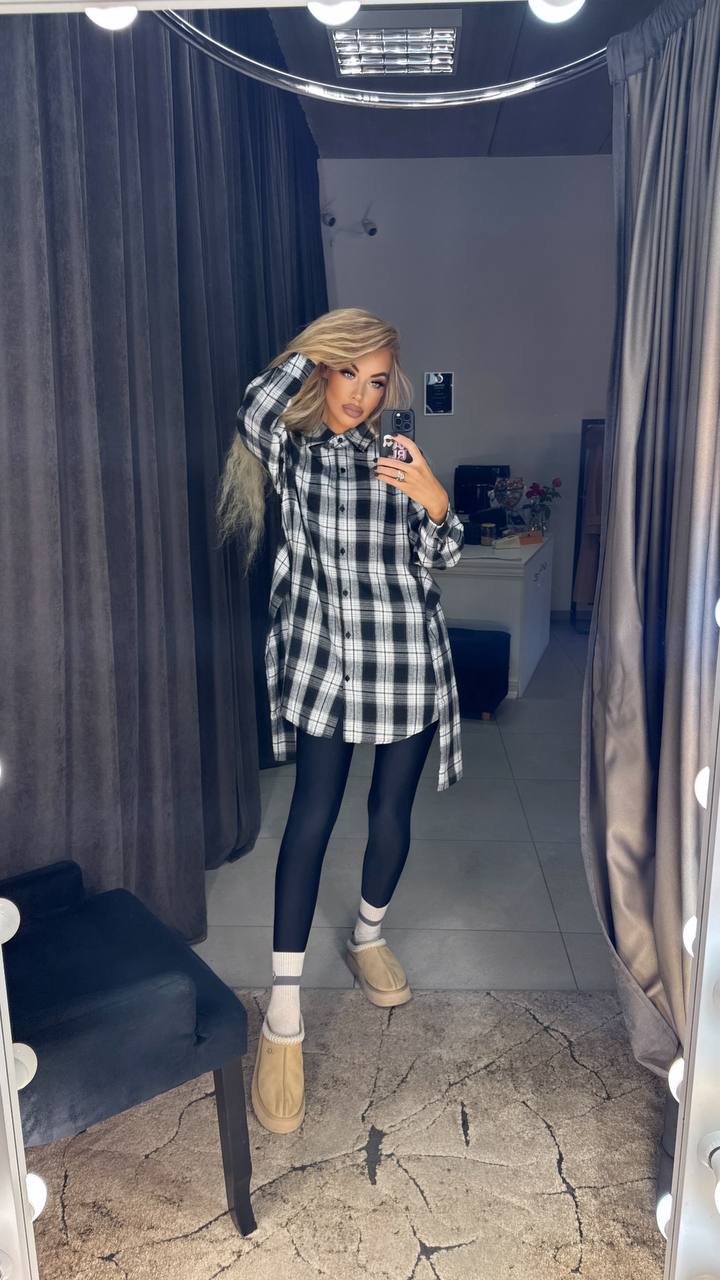 Photo2 of Women's Plaid Shirt from EME boutique