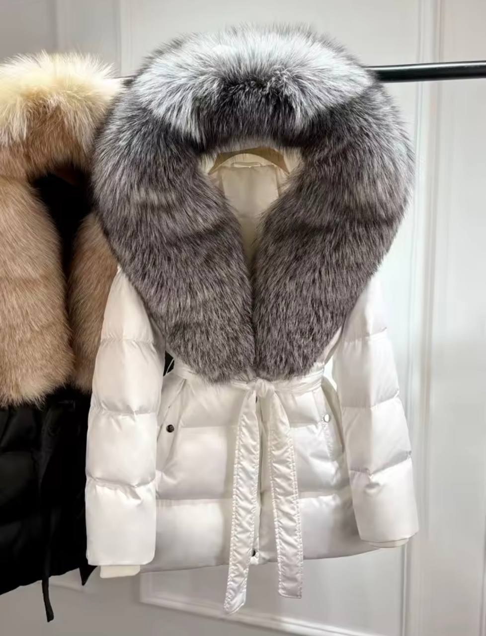 Photo4 of Winter Jacket with Natural Fox Fur from EME boutique