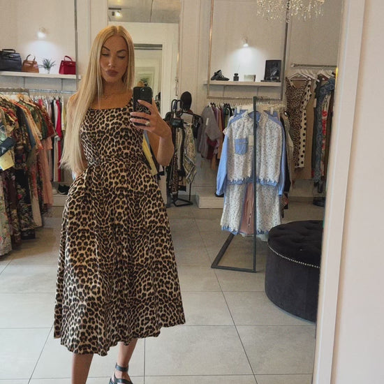 Video1 of Leopard Print Dress from EME Boutique